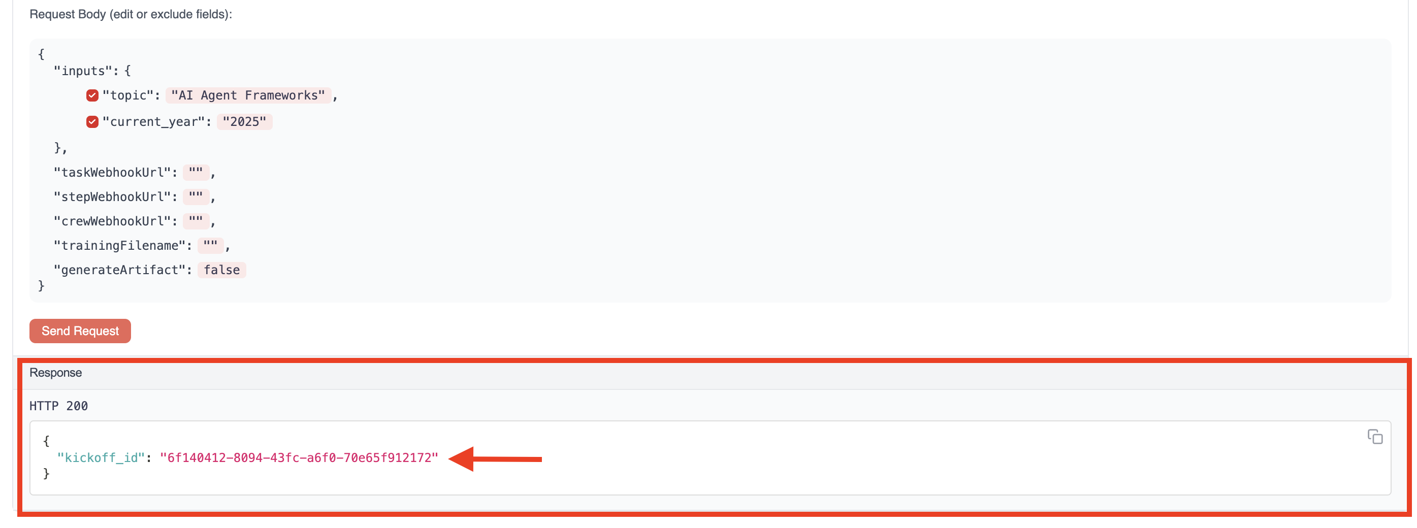 Copy Task ID